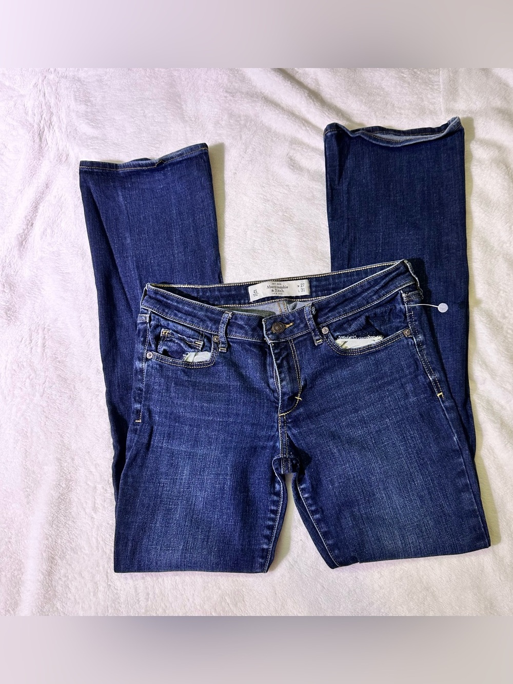 Abercrombie & Fitch Dark Blue Skinny Jeans